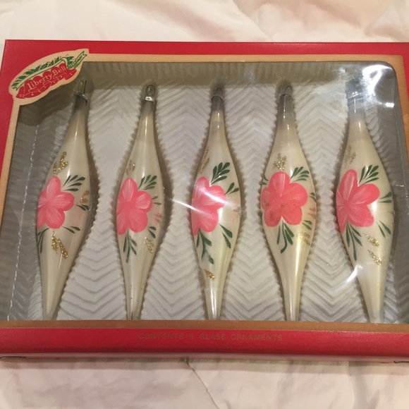 Liberty Bell Christmas Inc. Holiday Rare 95s Vintage Ornaments In